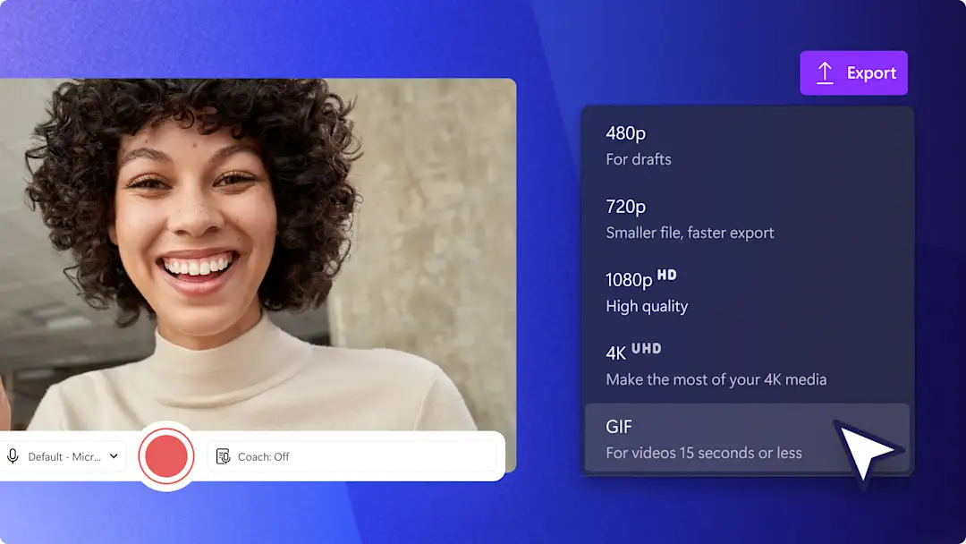 How to create a GIF using your webcam thumbnail
